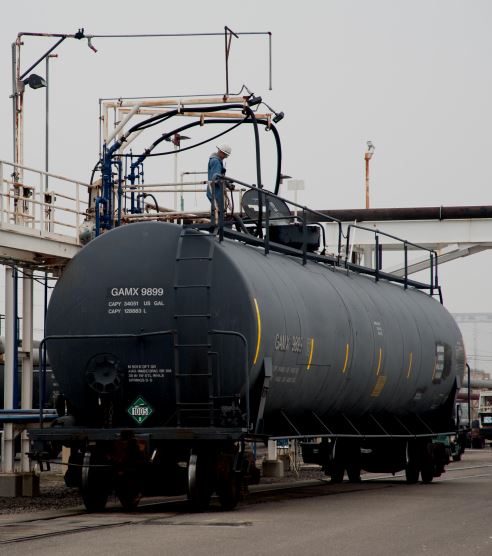 Ammonia Railcar